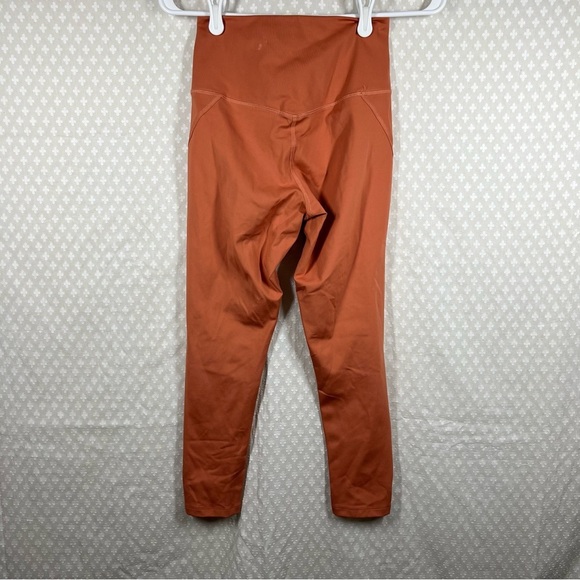 Girlfriend Collective Orange High Rise Leggings - Picture 3 of 6